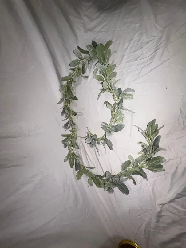 Faux Lamb’s Ear Greenery